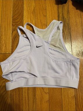 Nike Women's Lavender Light Support Sports Bra with Racerback